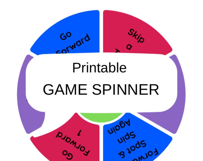 Game Spinner Printable Game Pieces Speech Therapy Printable Activities Game Spinner Printable Game Pieces Speech Therapy Printable Activities