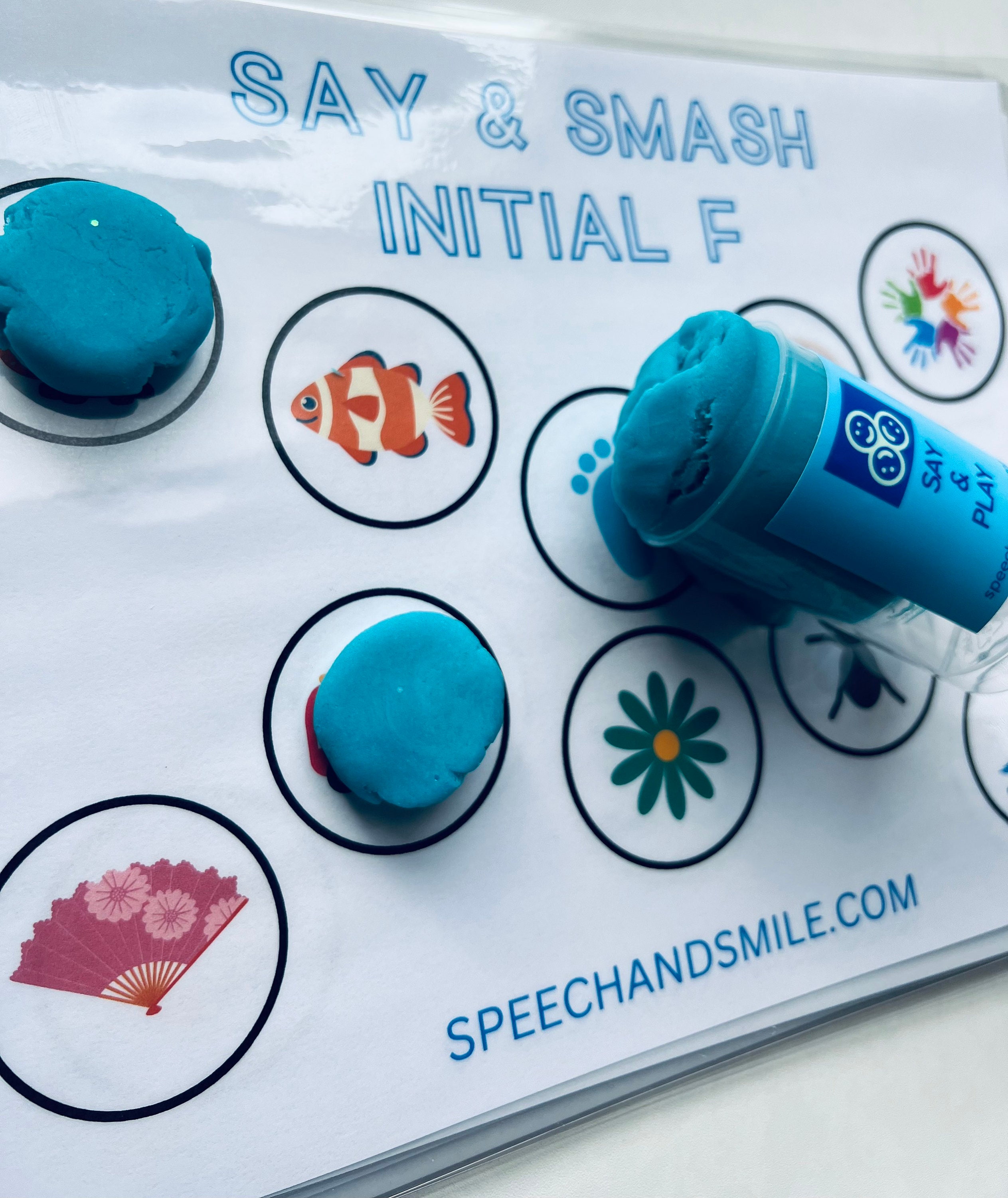 Smash Mat Kitspeech Therapy Smash Matspeech Sounds Smash Etsy