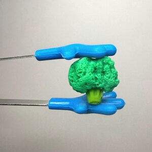 Mini Broccoli Trinket Alphabet Objects Speech Therapy Mini Objects Vegetable Miniatures Garden Theme