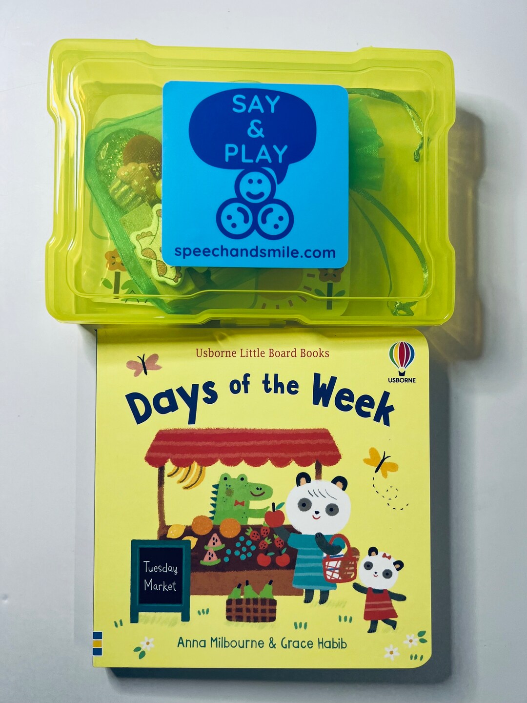 Story Kitdays of the Week Bookmini Objects for Booksspeech Therapy