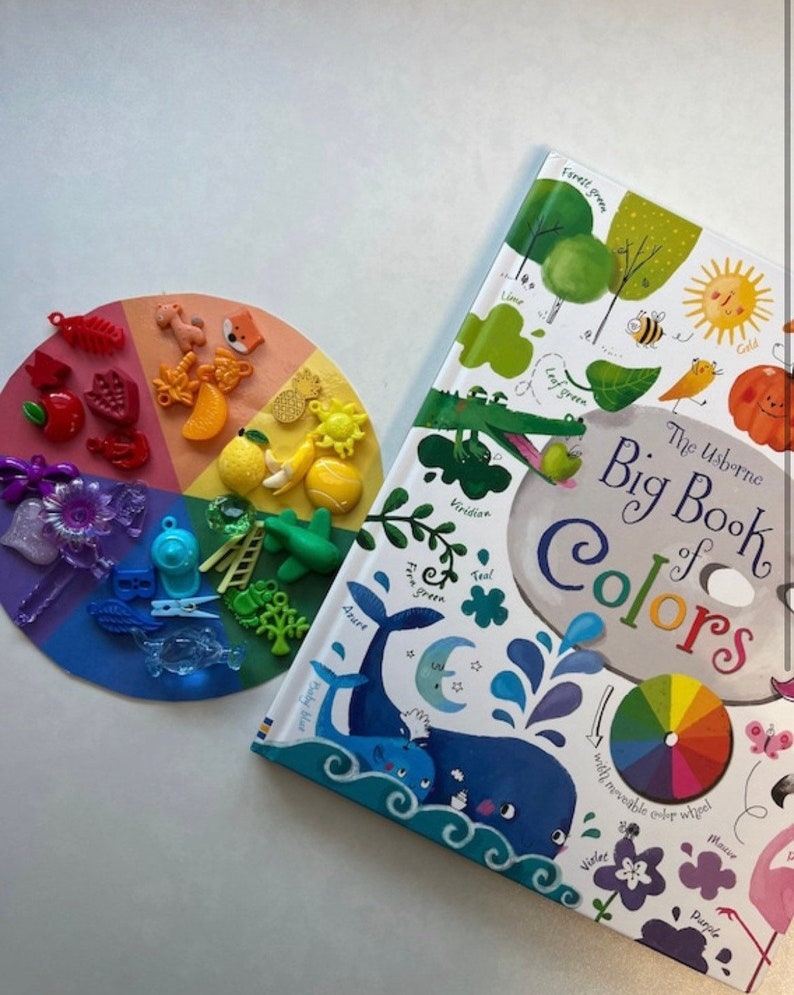 Color Wheel- PRINTABLE Color Wheel for Sorting- - Etsy