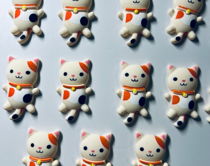 Cat Trinkets-Spotted Cat Object-Mini Cat Object-Dollhouse Miniature Pets -Speech Therapy Mini Objects-Pet Theme Trinkets