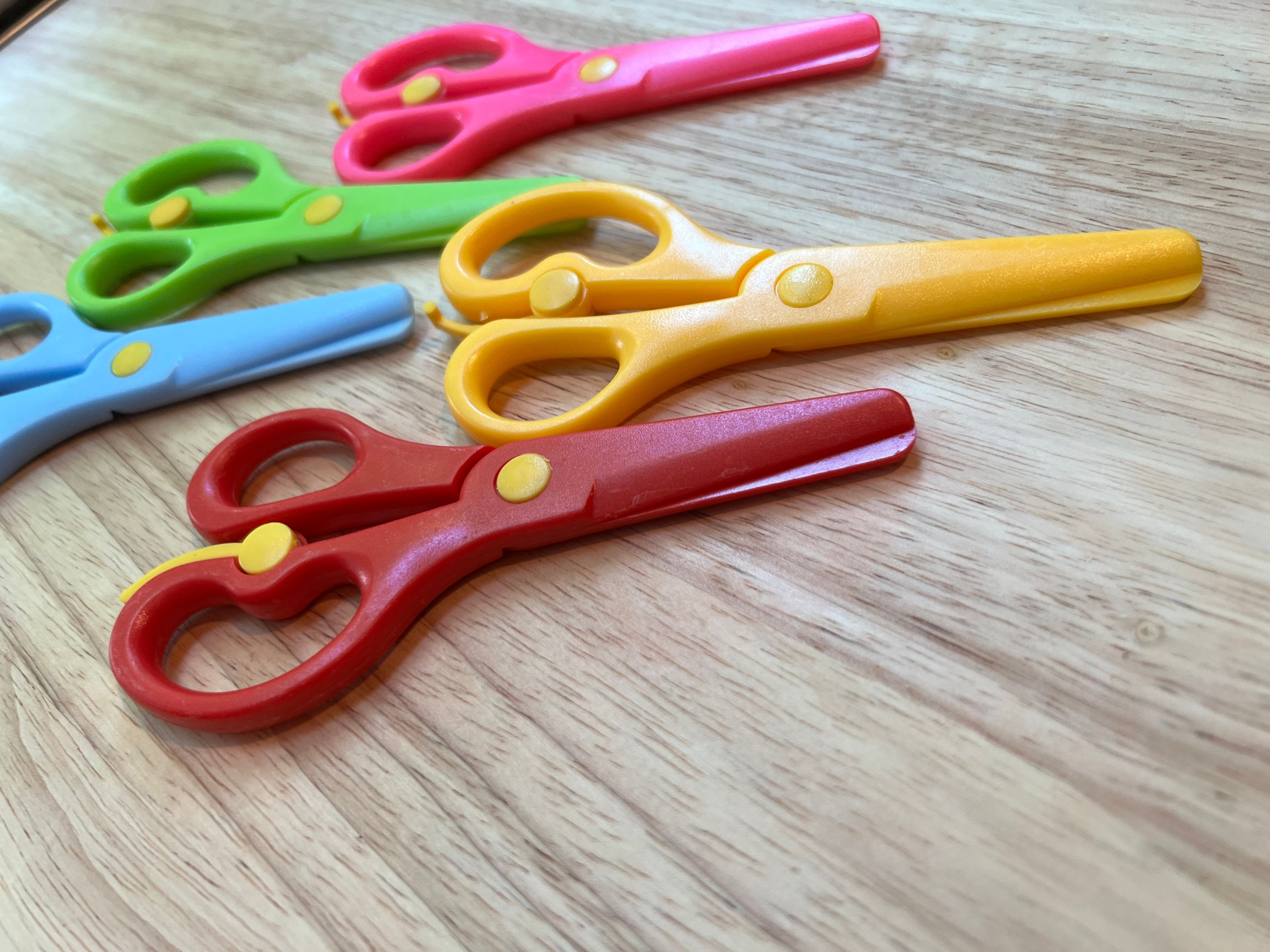 Play Dough Scissors-preschool Training Scissors plastic -  Finland