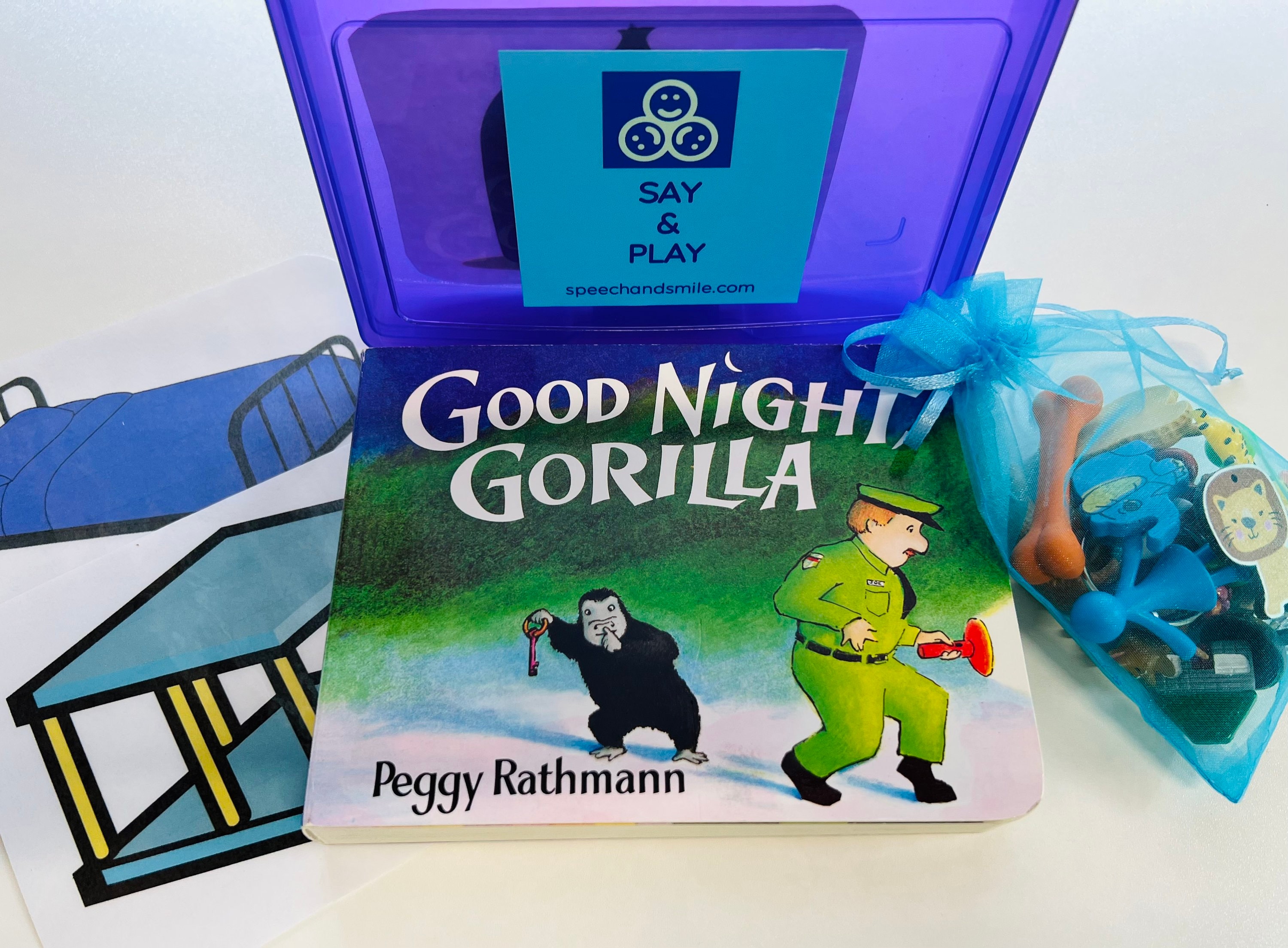Kit de cuentos Buenas noches Gorila-Terapia del habla Mini - Etsy España Kit de cuentos Buenas noches Gorila-Terapia del habla Mini - Etsy España