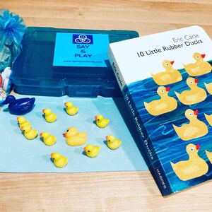 Story Kit Objects for 10 Little Rubber Ducks-story Kit-speech - Etsy