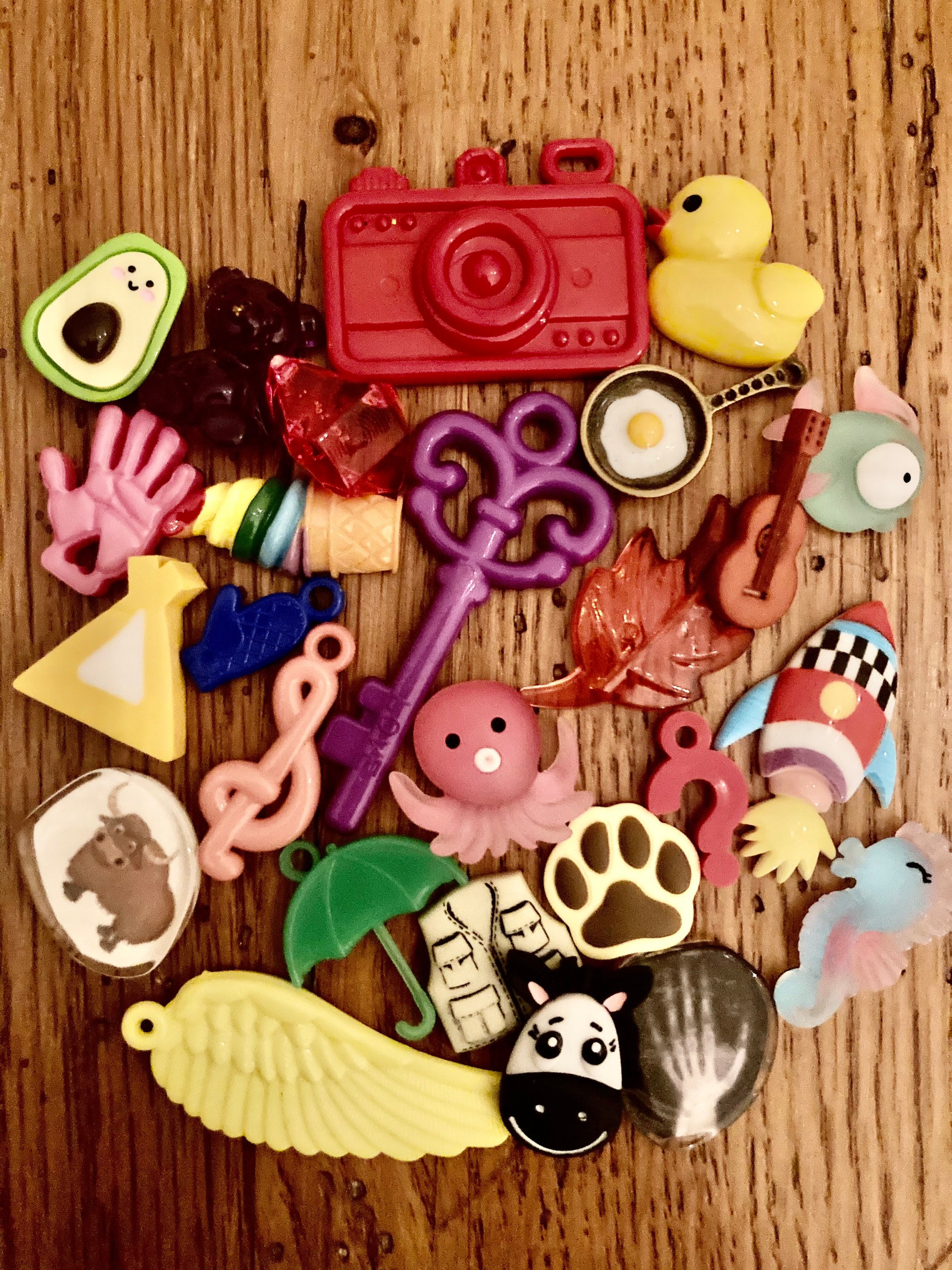 Alphabet Objects Kit Alphabet Mini Objects Trinkets Mini Etsy