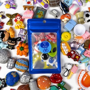 Theme Mini Objects Speech Therapy - INDIVIDUAL BAGS– Trinkets for Sorting, Categories, and Play-Based Learning - Say & Play Mini Objects™