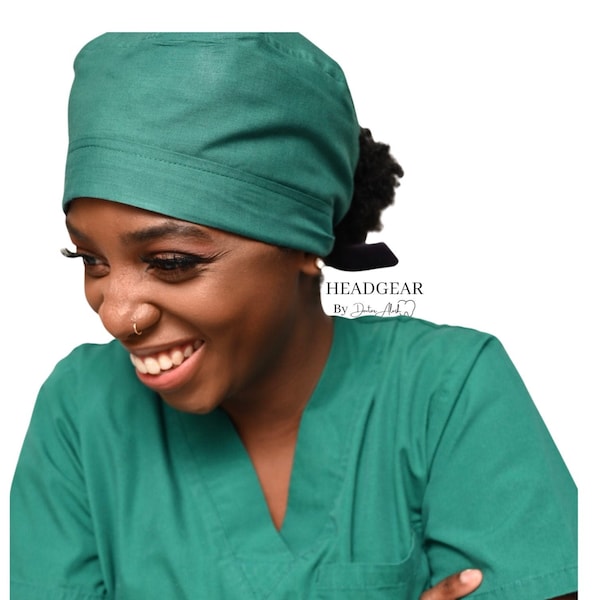 Satin Lined Scrub Cap