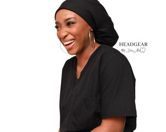 Satin Lined Scrub Bonnet