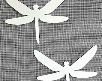 Two Dragonflies Screen Magnets; Double-Sided, For NON-FOLD-UP Screens, Prevents Walking into screens, Covers small tears. Size 6” x 5”