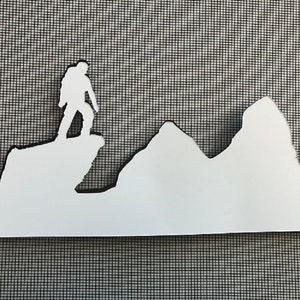 DCentral Hiking Flexible Screen Magnet Décor; Double-Sided, for Non-Retractable Screens, Helps  Stop Walking into Screens W 8.2&quot; x 3.8&quot;