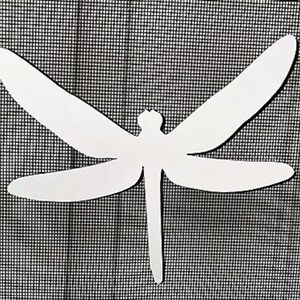 Dragonfly Flexible Screen Magnet; Double-Sided, For Non Fold-Up Screens, Helps to Stop Walking into screens, Size W 6” x L 5&quot;