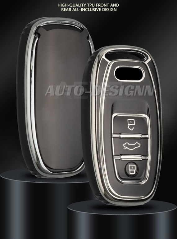 Funda de TPU para llave de coche, Carcasa protectora para Audi A6