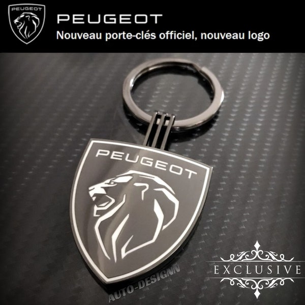Keychain GT Line GT RS Peugeot Sport 308 508 2008 3008 208 4008 5008 Official New Logo +