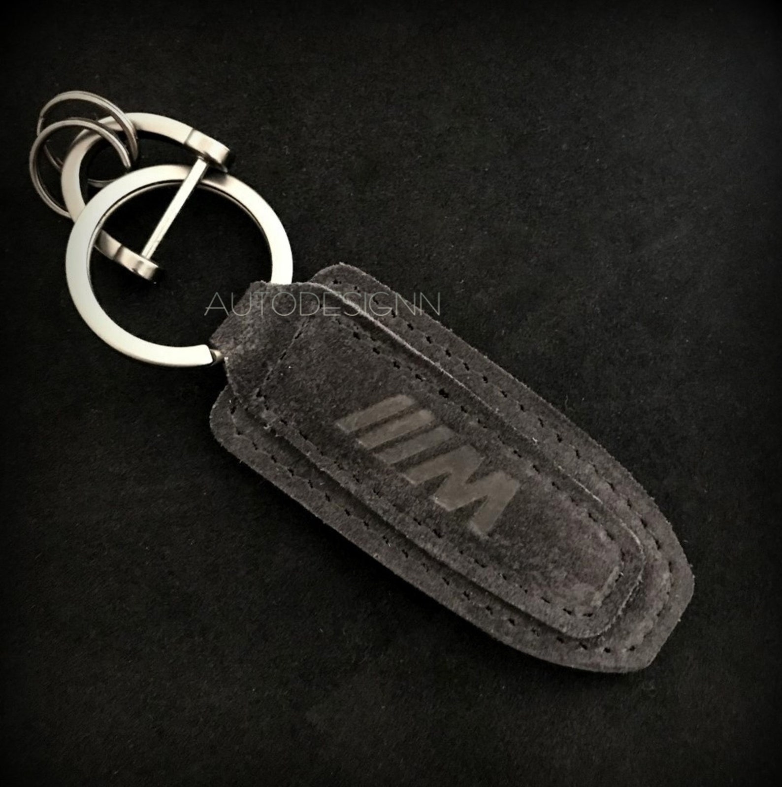 BMW M Key holder in Alcantara Leather Etsy