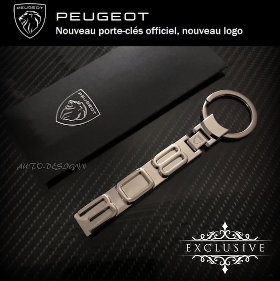 PORTE CLEF PEUGEOT en métal voiture automobile