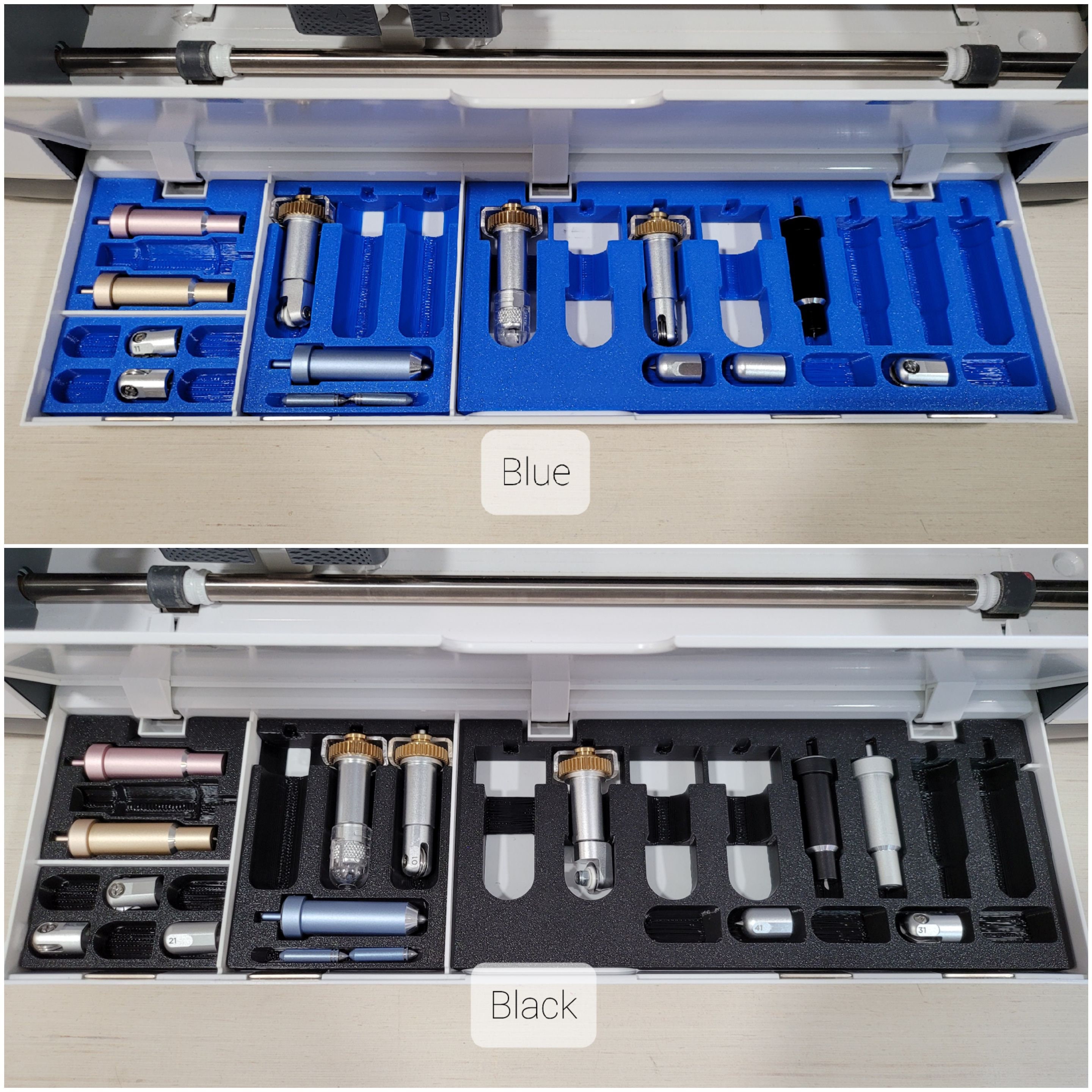 Ultimate Organizer for Cutting Blades and Tools Storage Insert