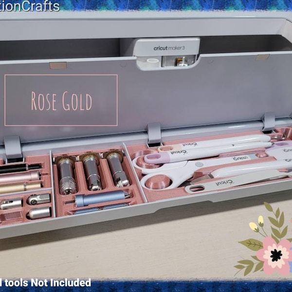 Ultimate Full Door Tray Organizer Fits Cricut Maker, Maker 3 and Maker 4 Storage Insert