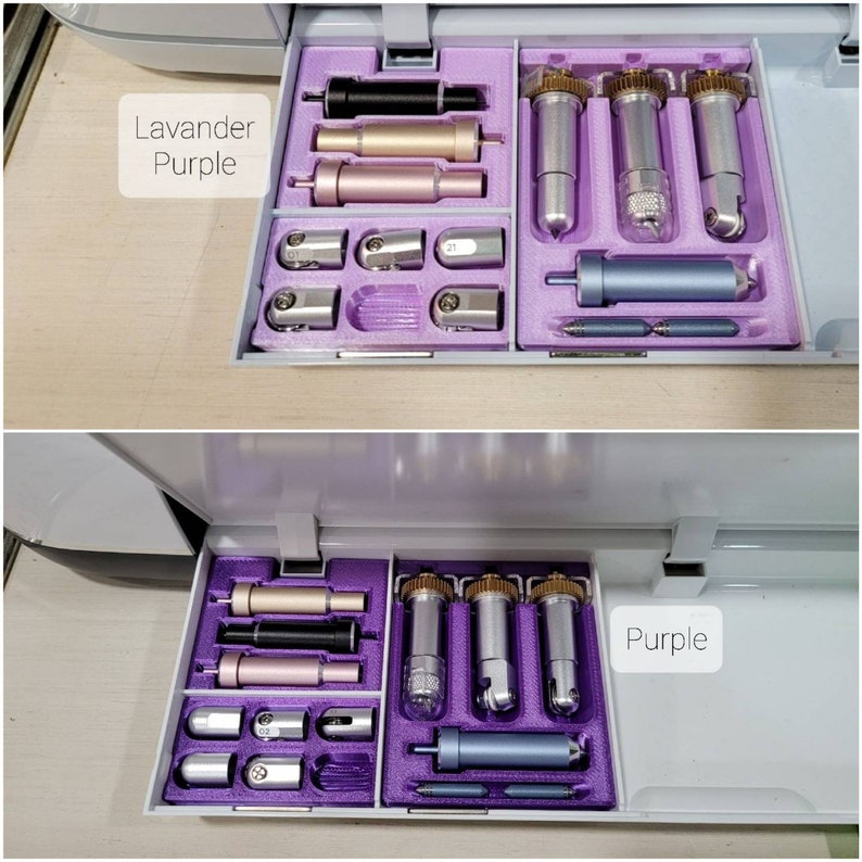 Mini Blade Storage Inserts Tray Organizer Fits Cricut Maker Etsy