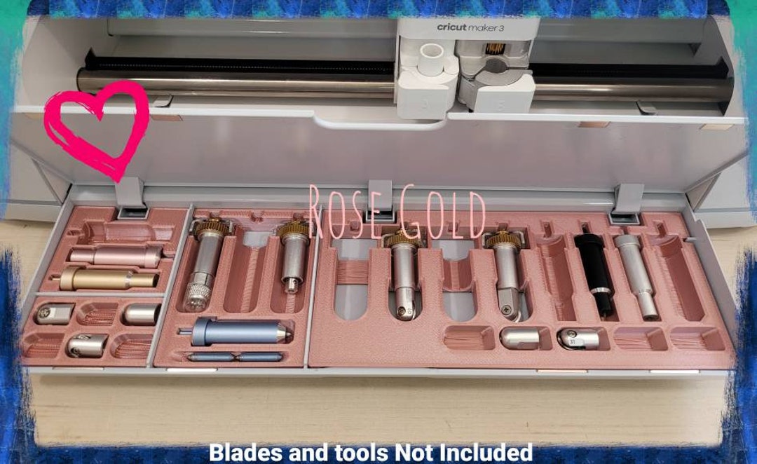 Ultimate Organizer for Cutting Blades and Tools Storage Insert Bundle Fits  Cricut Maker and Maker 3 