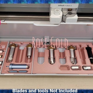 Ultimate Organizer For Cutting Blades and Tools Storage Insert Bundle Fits Cricut Maker and Maker 3 and Maker 4.