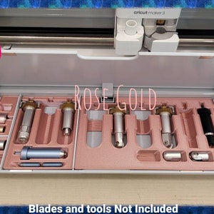 Ultimate Organizer For Cutting Blades and Tools Storage Insert Bundle Fits Cricut Maker and Maker 3