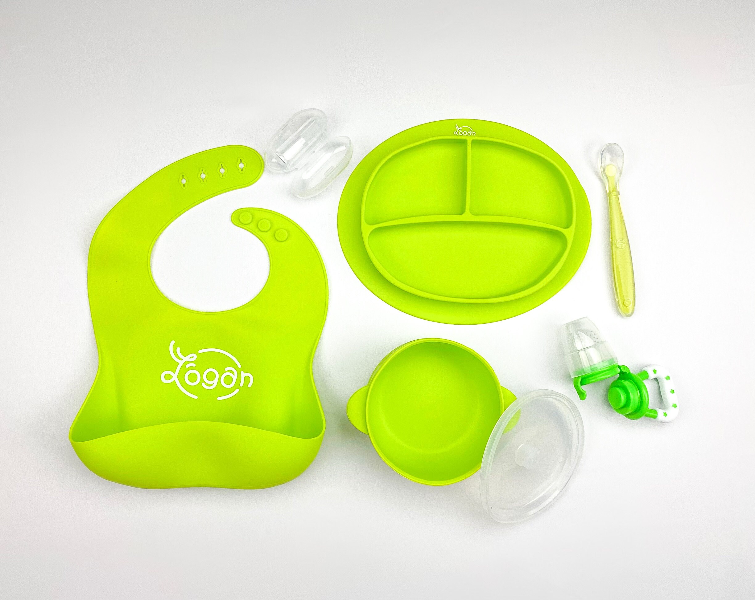 ALLINONE 6piece Premium Baby Silicone Feeding Set With Etsy Australia