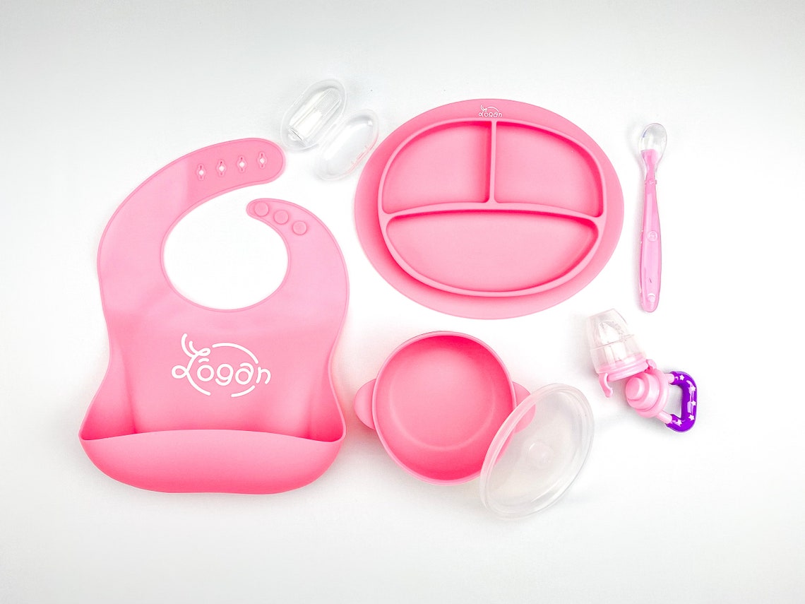 ALLINONE 6Piece Premium Baby Silicone Feeding Set with Etsy