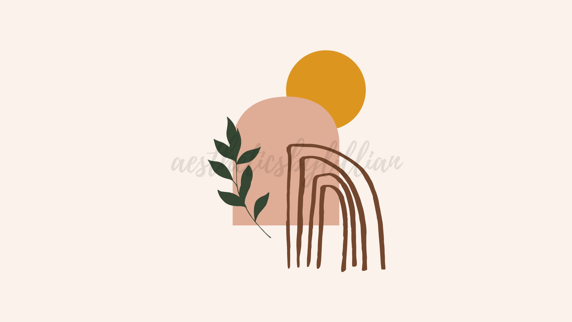 Boho Desktop Wallpaper Mac Background MacBook Wallpaper | Etsy