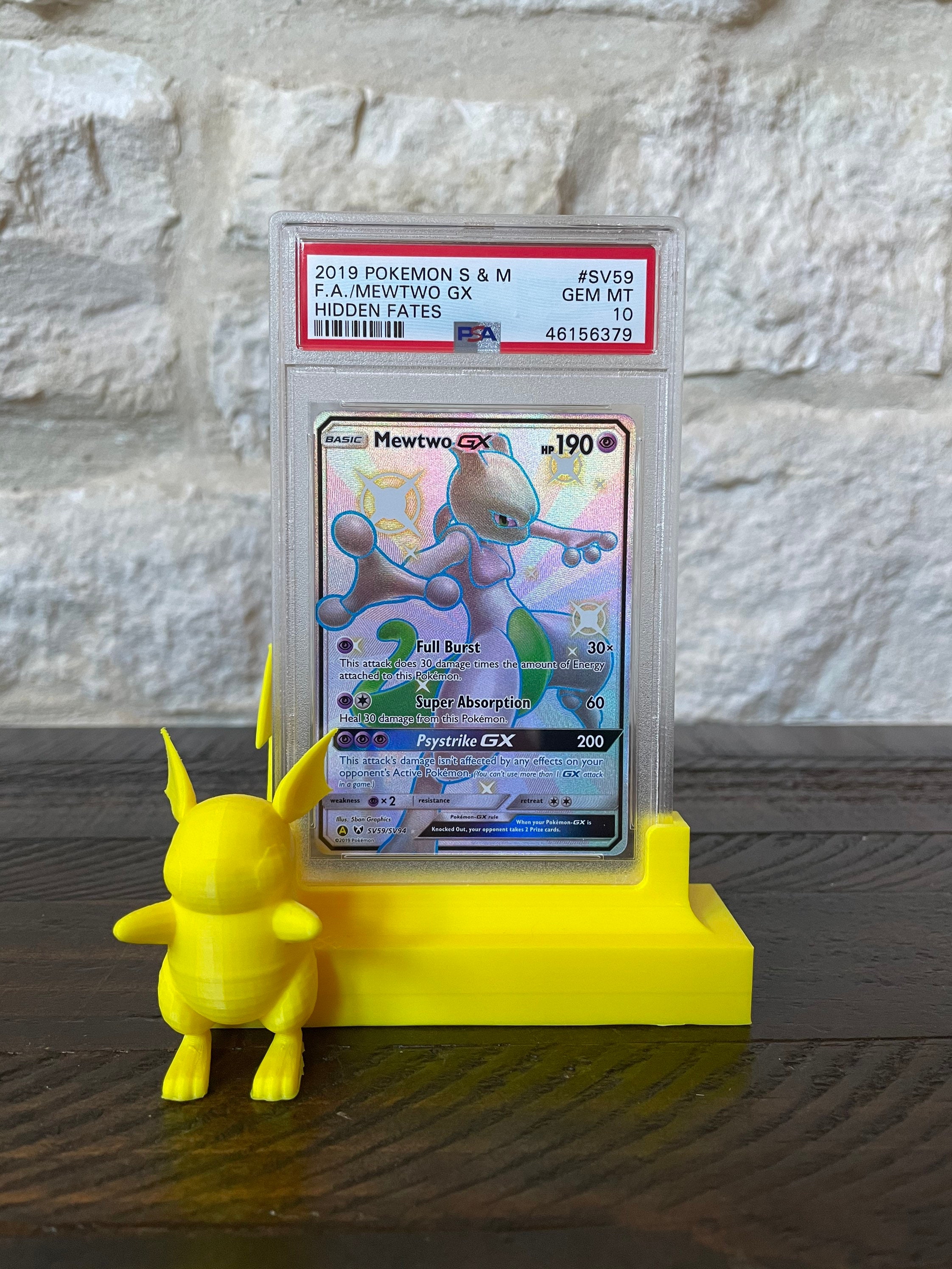 Raichu 3D Printed Graded Card Stand - Etsy