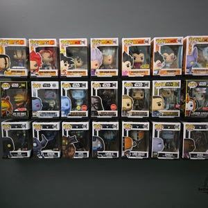 Funko Pop Shelf with Command Strips