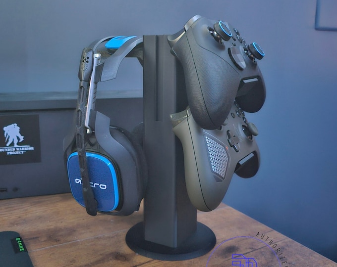 Universal Controller Tower | Controller Stand | Headphone Hanger