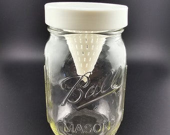 Fruit fly Trap for Mason Jar Lid