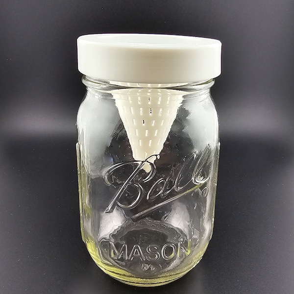 Fruit fly Trap for Mason Jar Lid