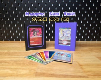 Magnetic Display Deck Box for Trading Cards
