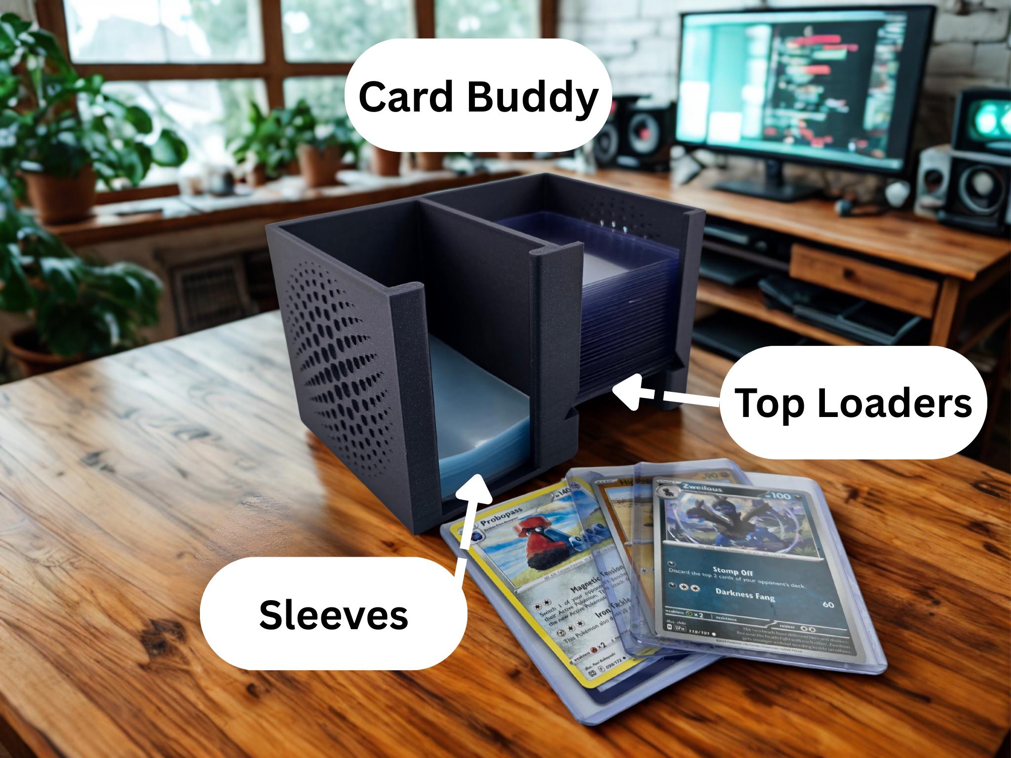 Trading Card Sleeve & Top Loader Organizer: Card Buddy TCG Storage - Etsy