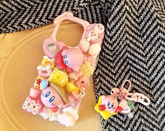Kirby decoden phone case | Japan Anime kawaii phone case whipping cream case For Samsung galaxy iPhone 14 Promax iPhone 15 pro XR 7 Plus