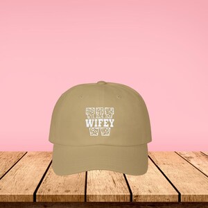 Embroidered Wifey Hat, Wife Varsity Cap, Wedding Shower Hat, Bridal Shower Gift, Wifey Cap, Bride-to-Be Accessory, Bachelorette Classic Hat
