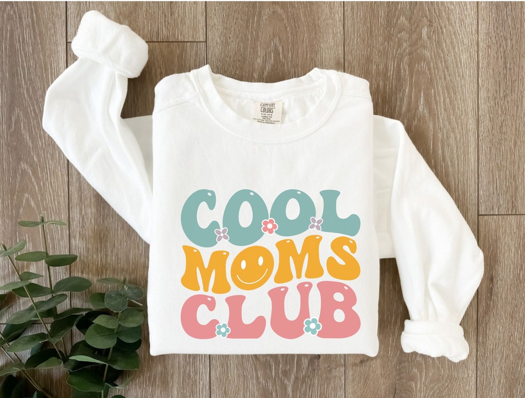 COOL MOM CLUB Round Neck Short Sleeve Sweatshirt main image 1