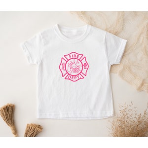 girl firefighter shirt firefighter tshirt first responder shirt fire squad toddler firefighter shirt firefighter baby girl fire department