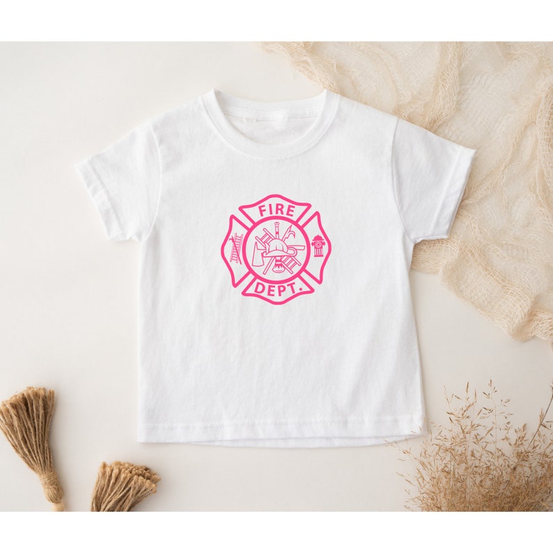 girl firefighter shirt firefighter tshirt first responder shirt fire squad toddler firefighter shirt firefighter baby girl fire department
