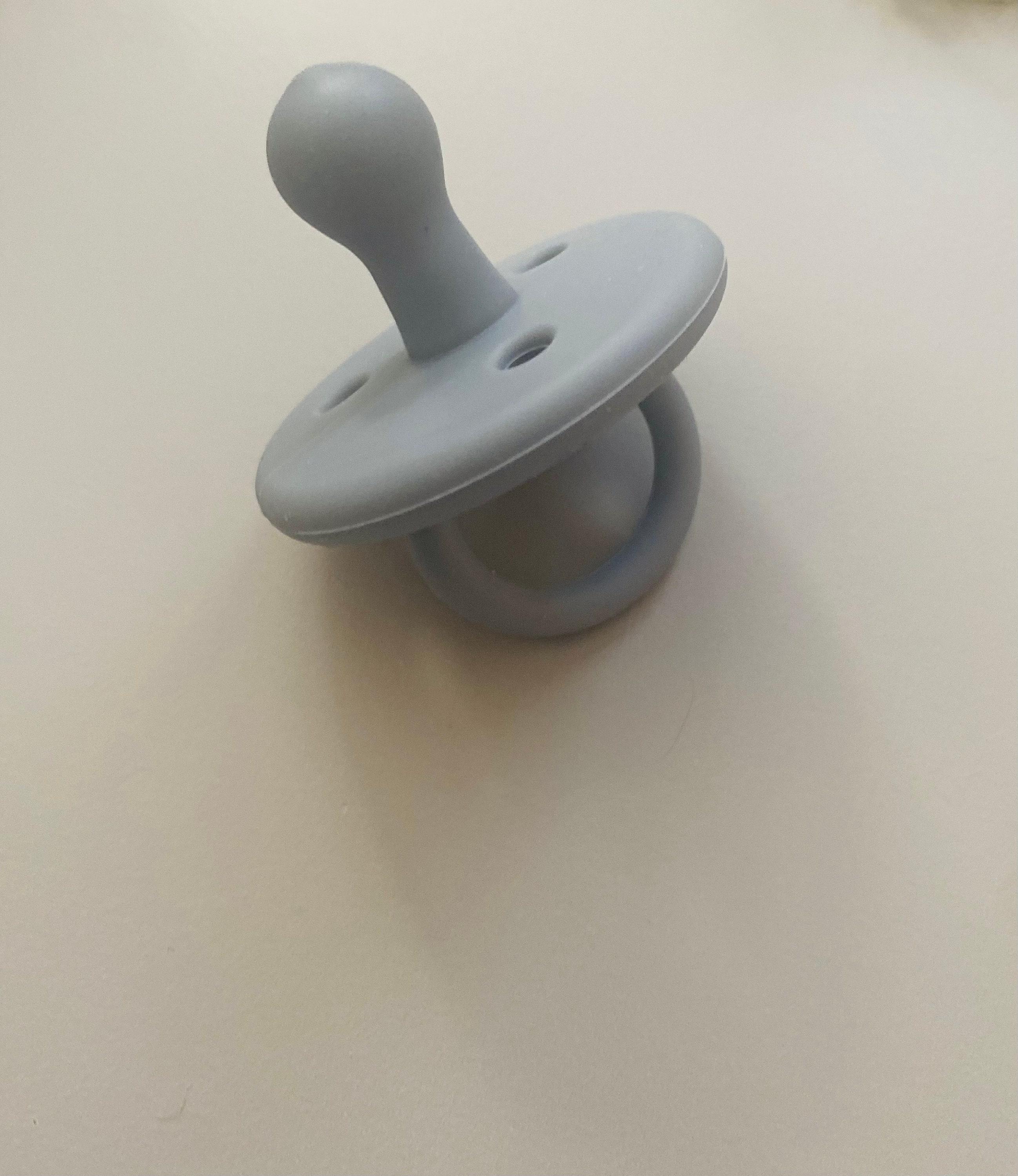 Round Pacifier Bulb Pacifier Silicone Pacifier Baby Etsy