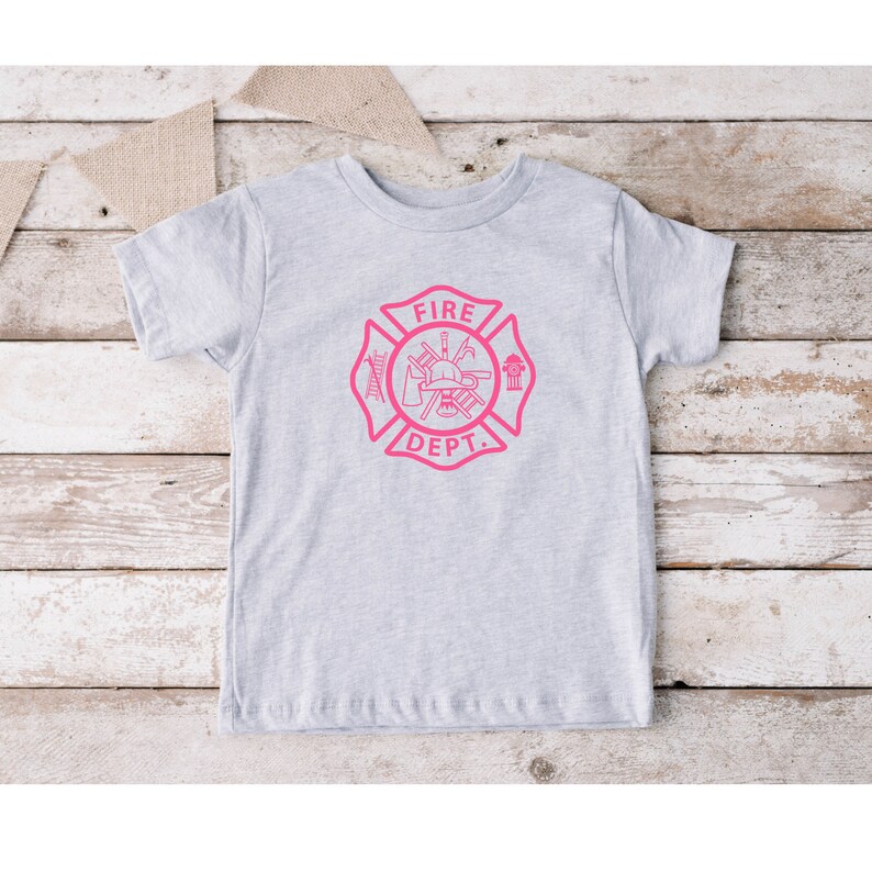 girl firefighter shirt firefighter tshirt first responder shirt fire squad toddler firefighter shirt firefighter baby girl fire department