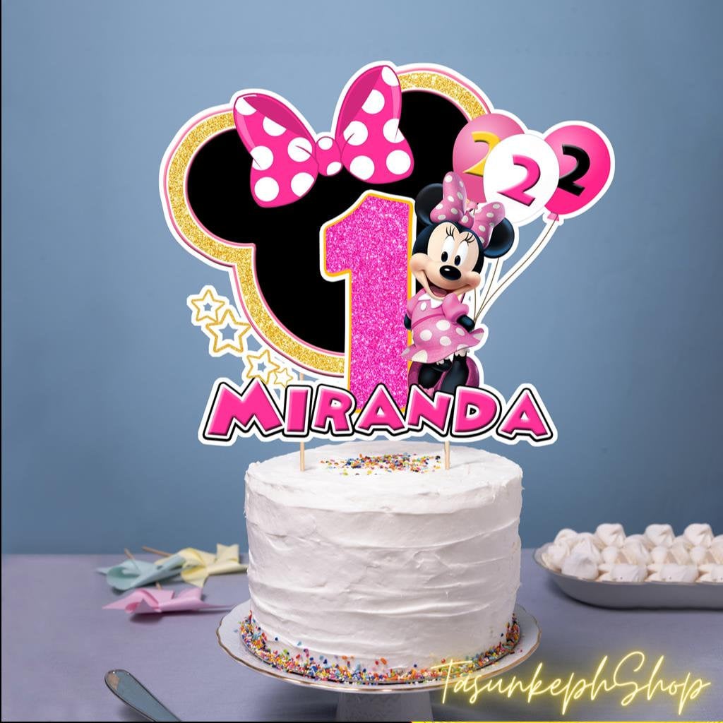 minnie-mouse-cake-topper-cake-decorations-party-decor-template-printable-minnie-mouse-birthday-baby-shower-shaker-cake-topper-etsy