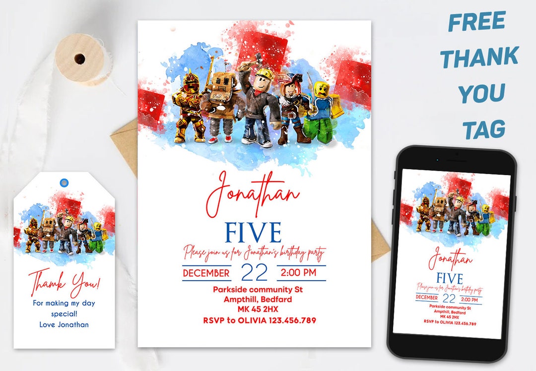 Printable Personalized Video Game Invitation, Printable Birthday Party ...