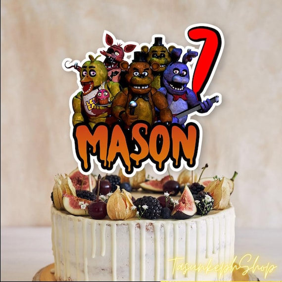 Five nights at freddy's cake  Fnaf cake, Bday party kids