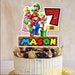 Printable Mario Bros Cake Topper, Mario Bros Birthday Party Cake Topper ...