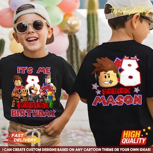 Video Game Birthday Shirt, Custom Birthday Boy Outfit, Gamer Birthday Tshirt, Comfort Colors Youth Shirts Gift