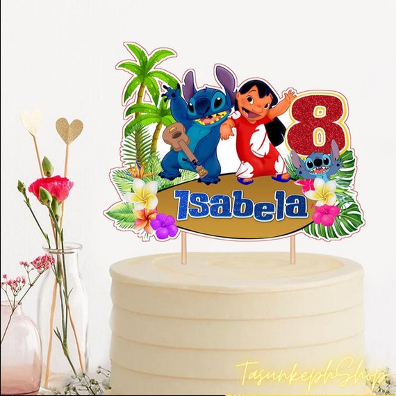 Printable Lilo and Stitch Cake topper, Lilo and Stitch Centerpiece, Lilo  and Stitch Birthday…