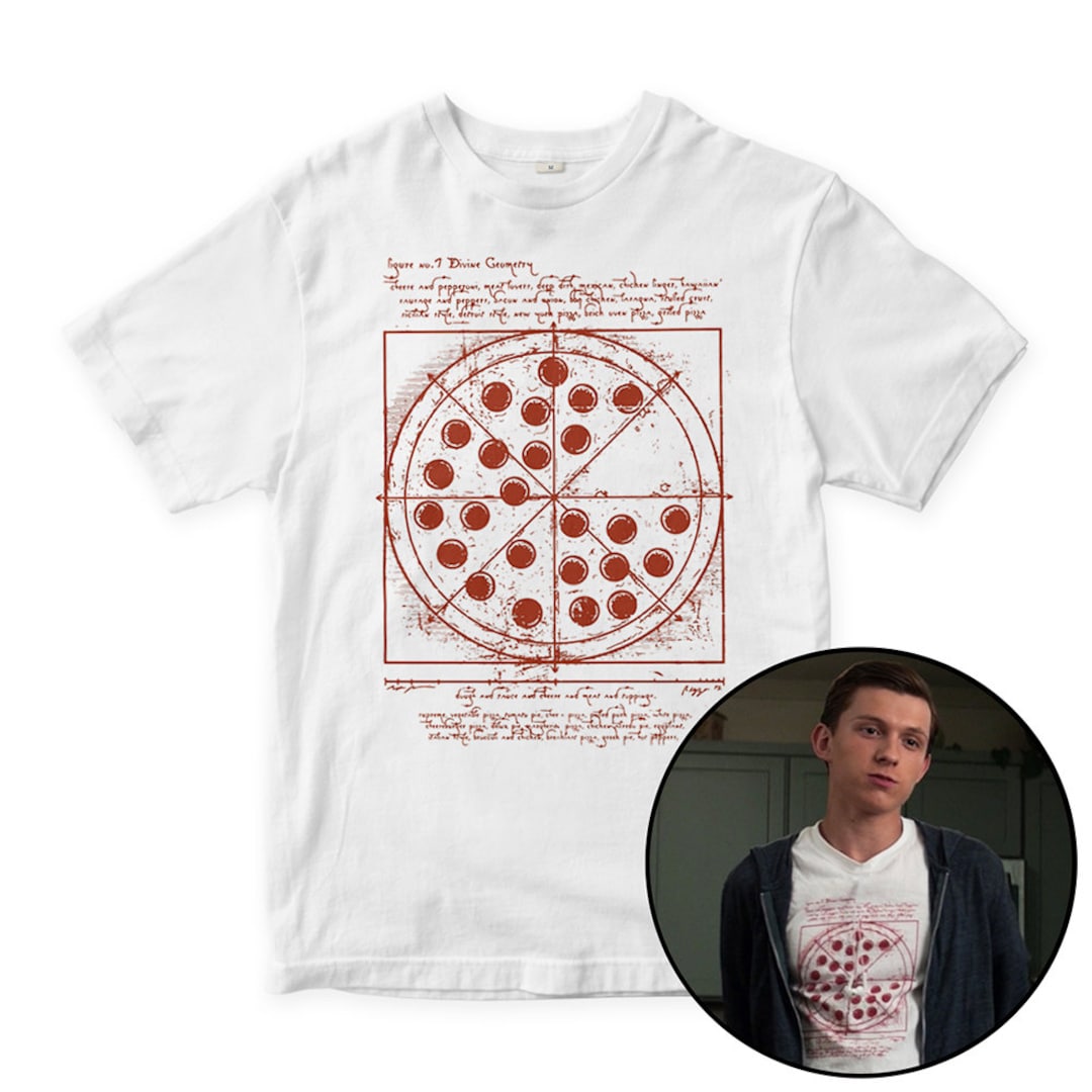 Tom Holland Funny Pizza T-shirt, Spider-man Shirt, Men's Women's